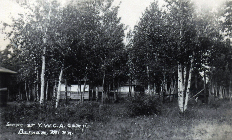 Scene at YMCA Camp near Barnum Minnesota, 1924