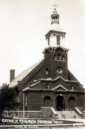 Catholic Church, Beardsley Minnesota, 1910's