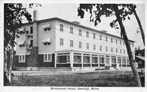 Birchmont Hotel, Bemidji Minnesota, 1923