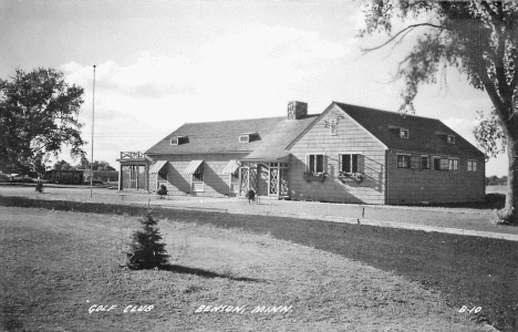 Golf Club, Benson Minnesota, 1940's