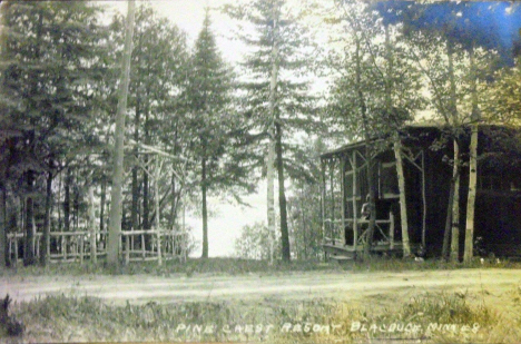 Pine Crest Resort, Blackduck Minnesota, 1930's