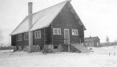 Oak Hills Log Chapel at Boy River Minnesota, 1936