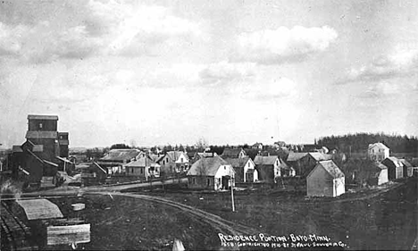 Residential area, Boyd Minnesota, 1910