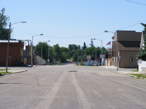 Street scene, Boyd Minnesota, 2014