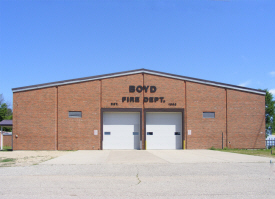 Fire Department, Boyd Minnesota