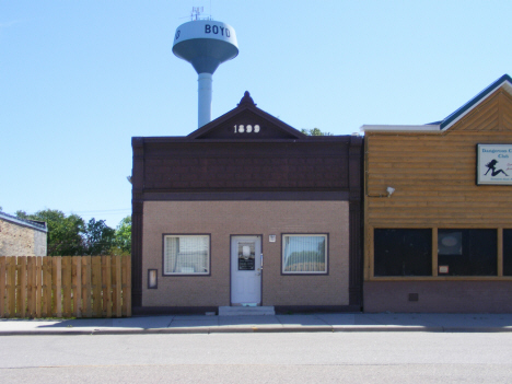Street scene, Boyd Minnesota, 2014