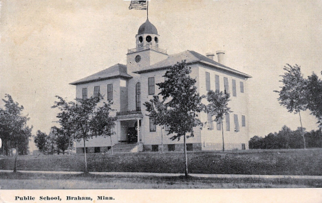 Public School, Braham Minnesota, 1914