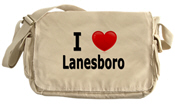 I Love Lanesboro Messenger Bag