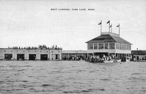 Boat Landing, Cass Lake Minnesota, 1940's
