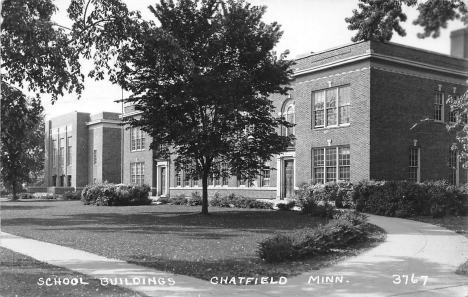 School buildings, Chatfield Minnesota, 1941
