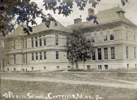 Public School, Chatfield Minnesota, 1907