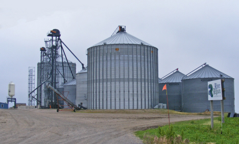 Grain elevators, Cobden Minnesota, 2011