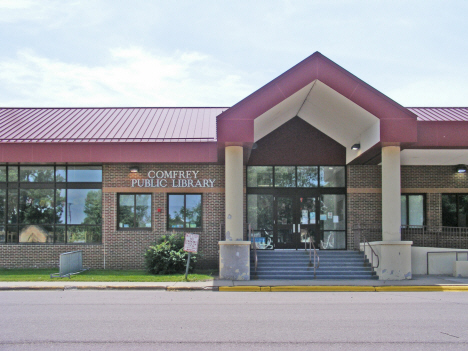 Comfrey Public Library, Comfrey Minnesota, 2014