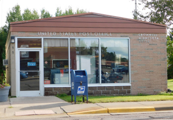 US Post Office, Cromwell Minnesota