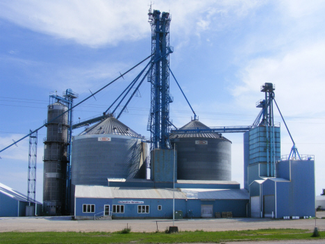 Grain elevators, Currie Minnesota, 2014