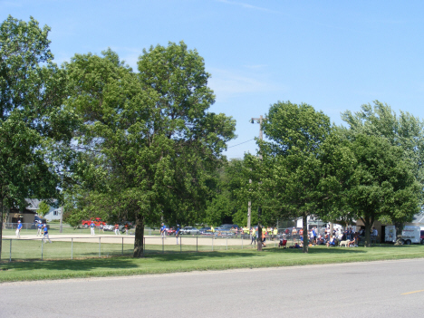 Baseball field, Currie Minnesota, 2014