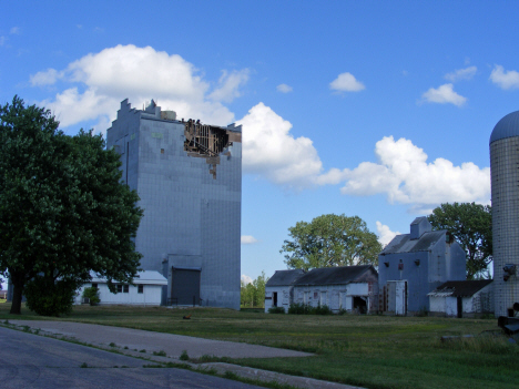 Damaged grain elevator, Danvers Minnesota, 2014