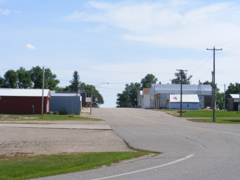 Street scene, Dovray Minnesota, 2014