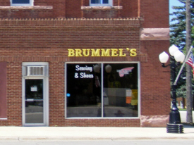 Brummel's Sewing and Shoes, Edgerton Minnesota