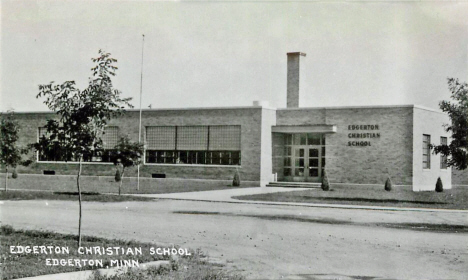 Edgerton Christian School, Edgerton Minnesota, 1952
