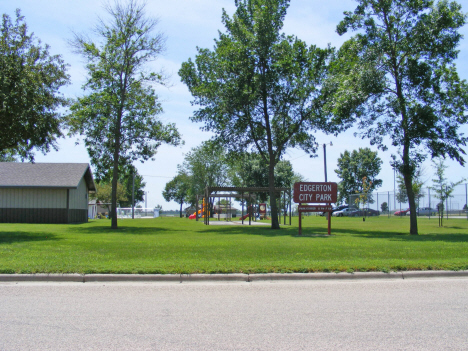 City Park, Edgerton Minnesota, 2014