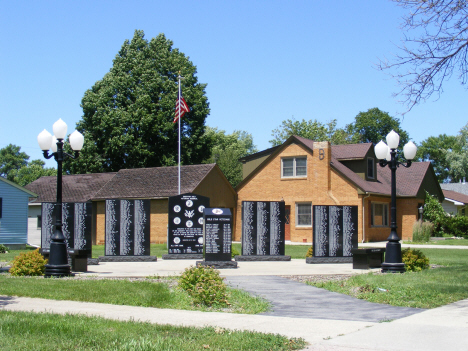 Veterans Memorial, Edgerton Minnesota, 2014