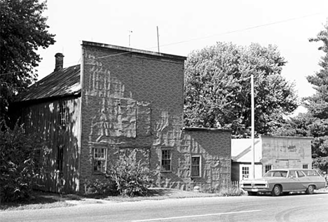 Blacksmith shop, Eitzen Minnesota, 1973
