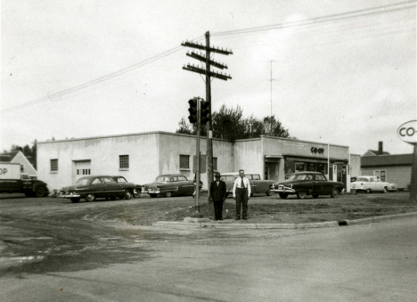 Esko Cooperative Store, Esko Minnesota, c1956
