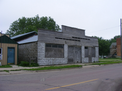 Street scene, Evan Minnesota, 2011