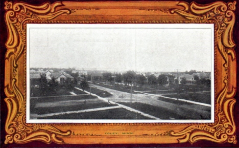 Street scene, Foley Minnesota, 1910's