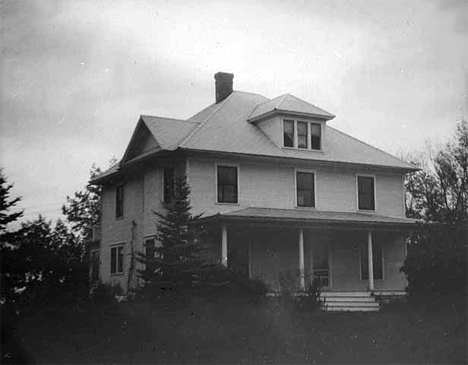 F. E. Lindsley home, Garvin Minnesota, 1926