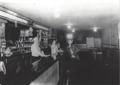 Interior, Silver Dollar Bar, Ghent Minnesota, 1935