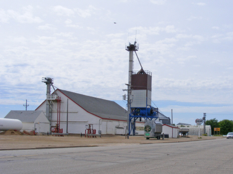 Feed mill and grain elevator, Ghent Minnesota, 2011