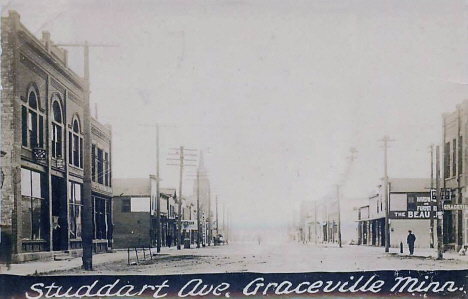 Studdart Avenue, Graceville Minnesota, 1914