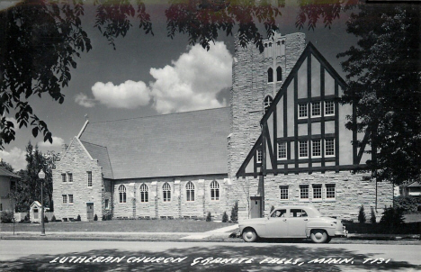 Lutheran Church, Granite Falls Minnesota, 1950's