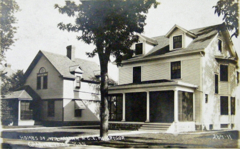 Kramer and McGregor Homes, Granite Falls Minnesota, 1916