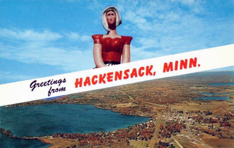 Greetings from Hackensack Minnesota, 1960's