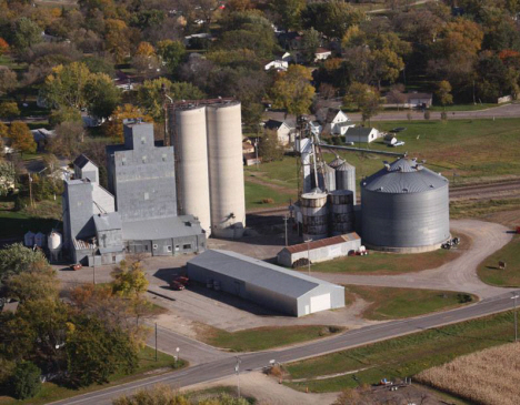 Farmers Cooperative Elevator Company, Hanley Falls Minnesota, 2017