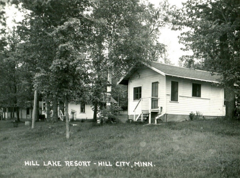Hill Lake Resort, Hill City Minnesota, 1961