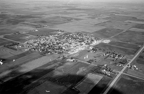 Aerial view, Jeffers Minnesota, 1983