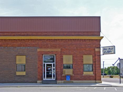 State Bank of Jeffers, Jeffers Minnesota, 2014