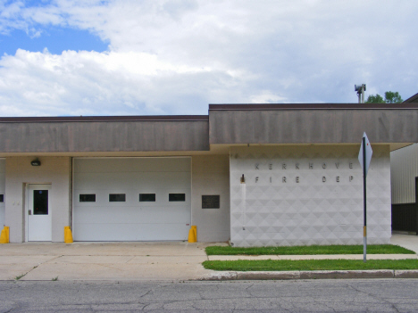 Fire Department, Kerkhoven Minnesota, 2014