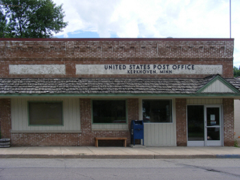 US Post Office, Kerkhoven Minnesota