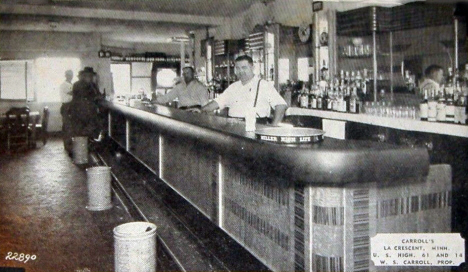 Carroll's Bar, La Crescent Minnesota, 1942