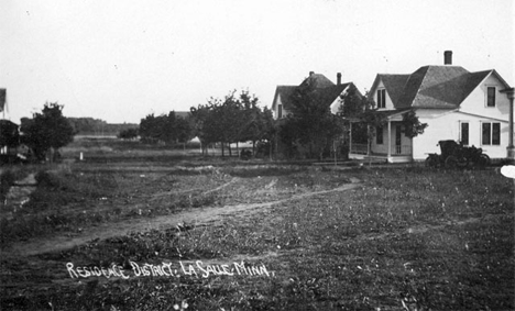 Residence District, La Salle Minnesota, 1911