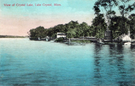 View of Lake Crystal, Lake Crystal Minnesota, 1910