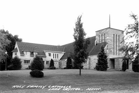 Holy Family Catholic Church, Lake Crystal Minnesota, 1965