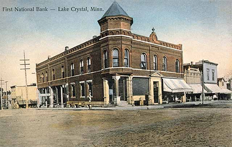 First National Bank, Lake Crystal Minnesota, 1907