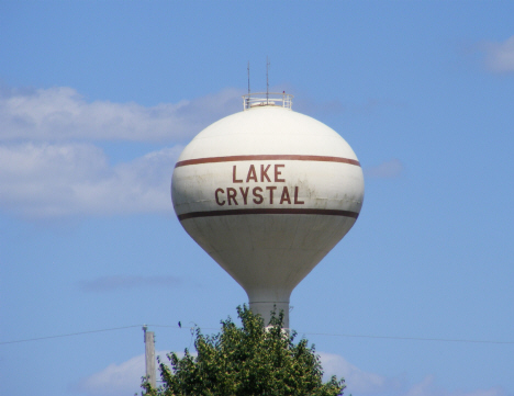 Water tower, Lake Crystal Minnesota, 2014