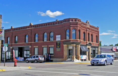 Former bank building, Lake Crystal Minnesota, 2014